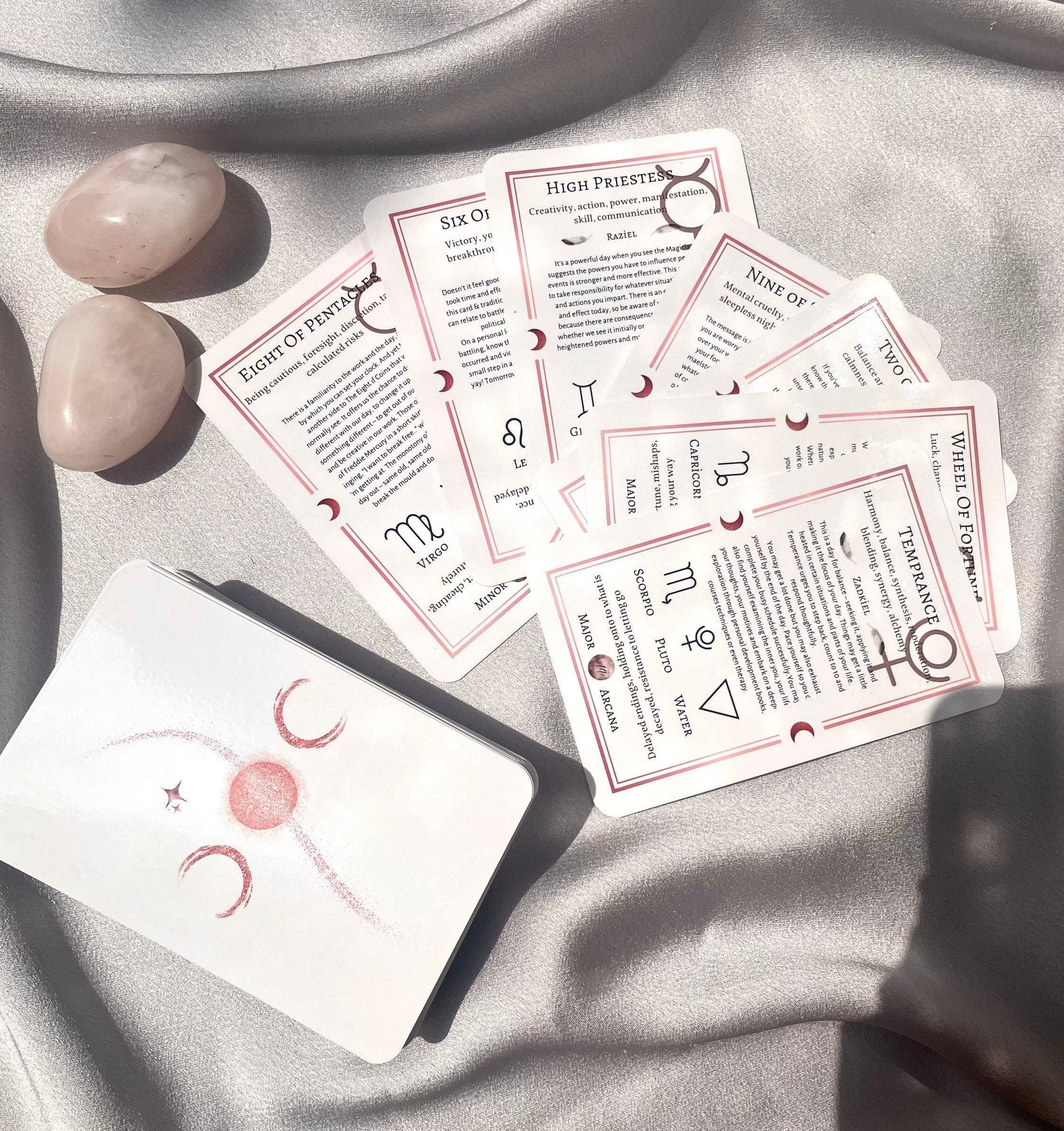 Training Tarot Deck for Beginners: Keywords, Zodiac Signs