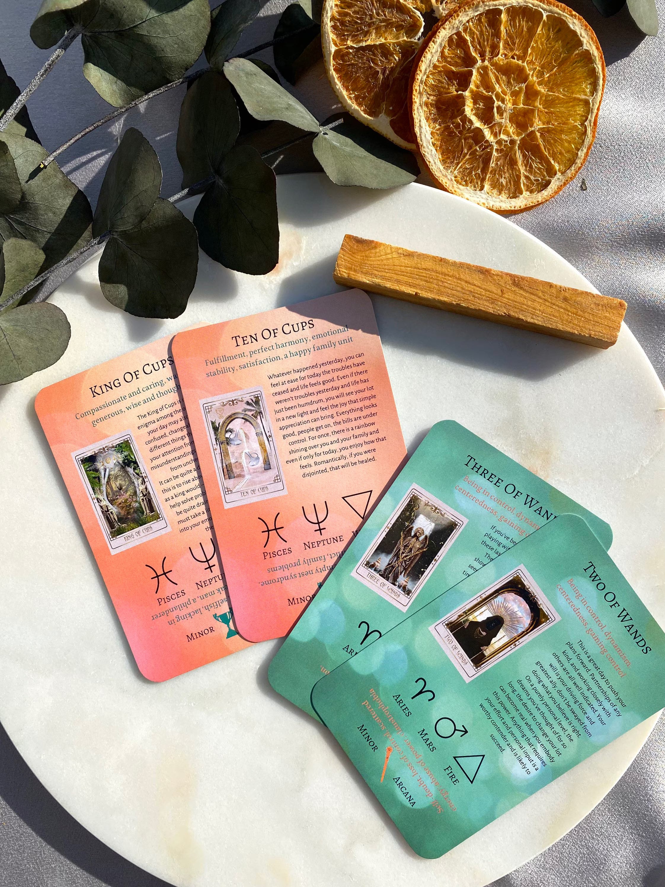 Beginner Tarot Cards with Meanings: Training Deck & Guidebook