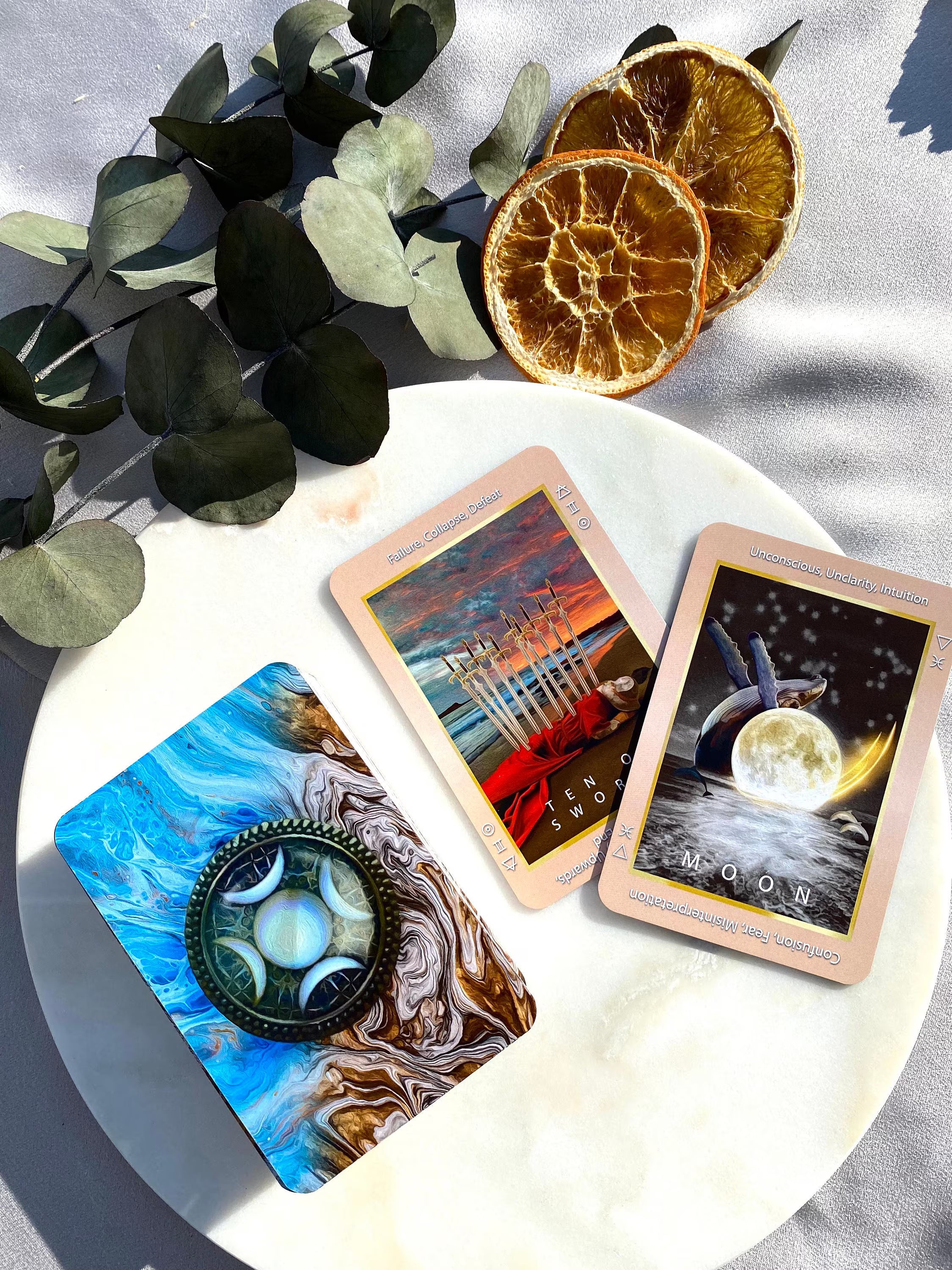 Sirius Tarot Card Deck: Beginner Divination Tools with Zodiac Symbols