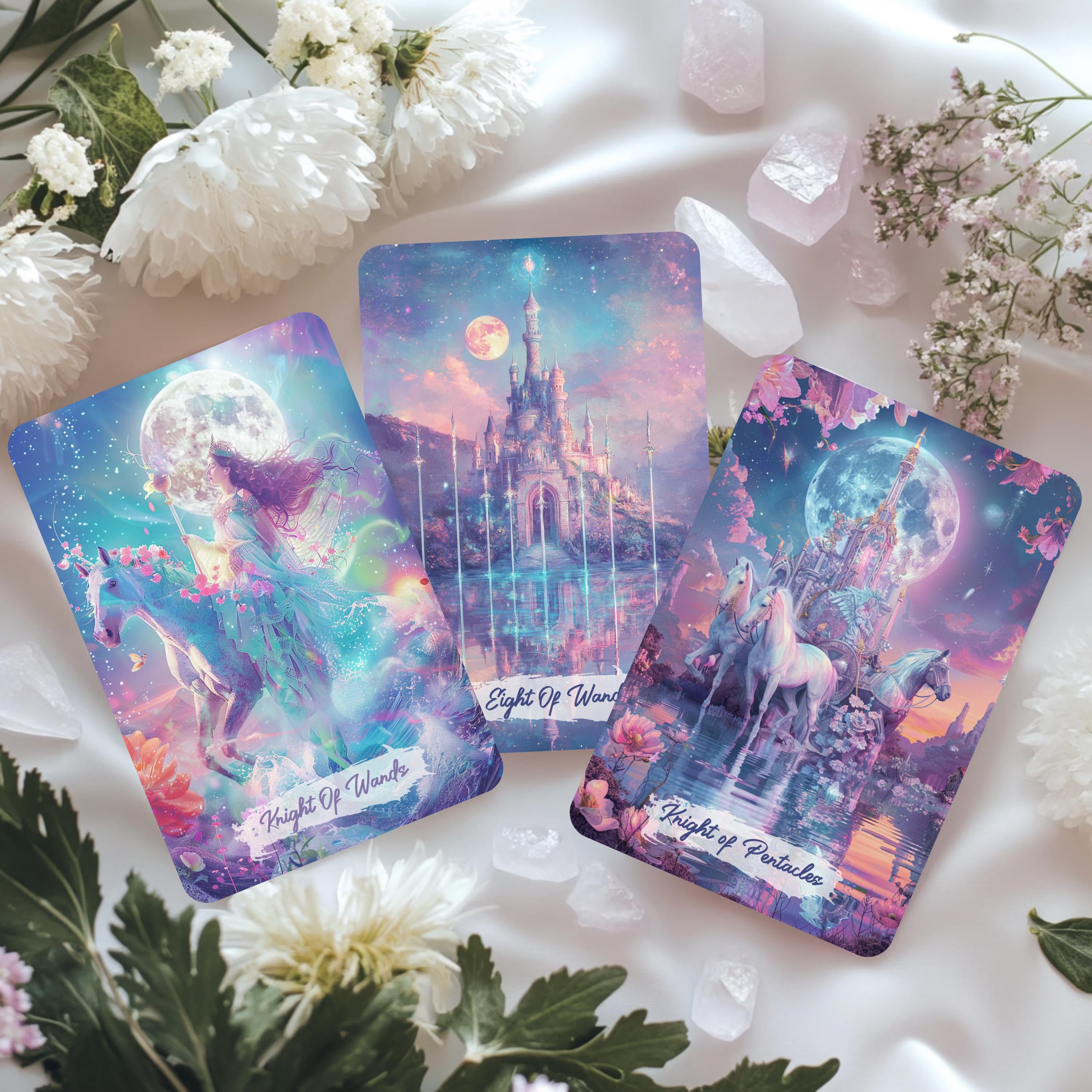 Dreamveawer's Arcana Tarot Deck with Guidebook: 78 Tarot Cards