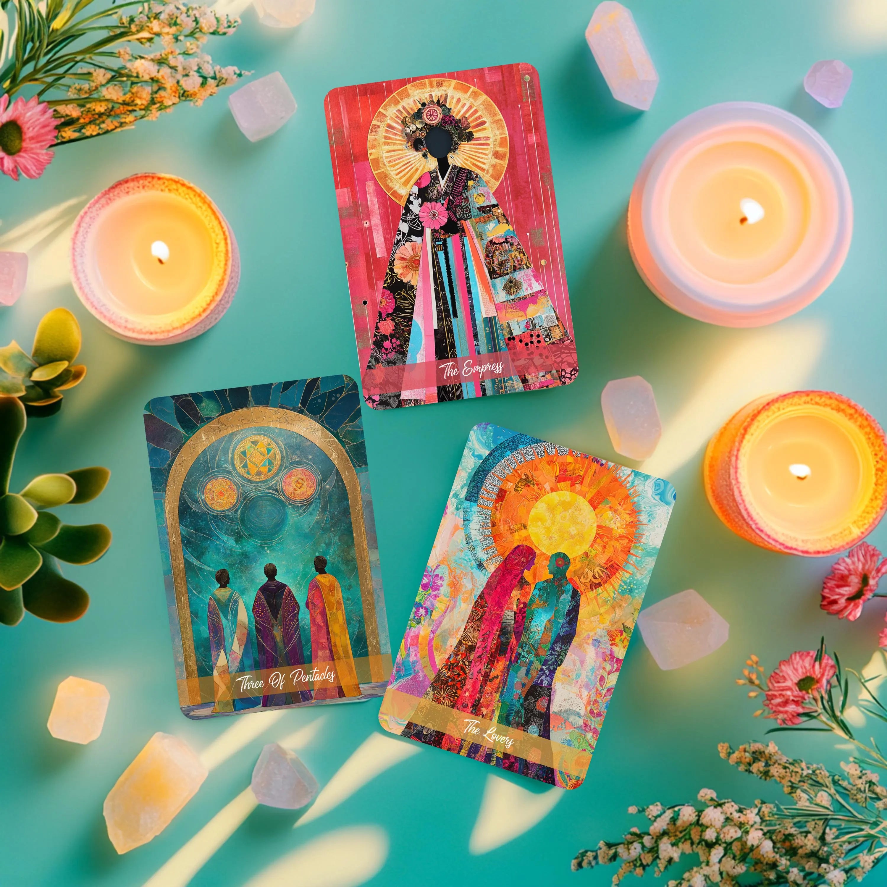 Mystic Fair Tarot Deck with Guidebook: Carnival of Colors