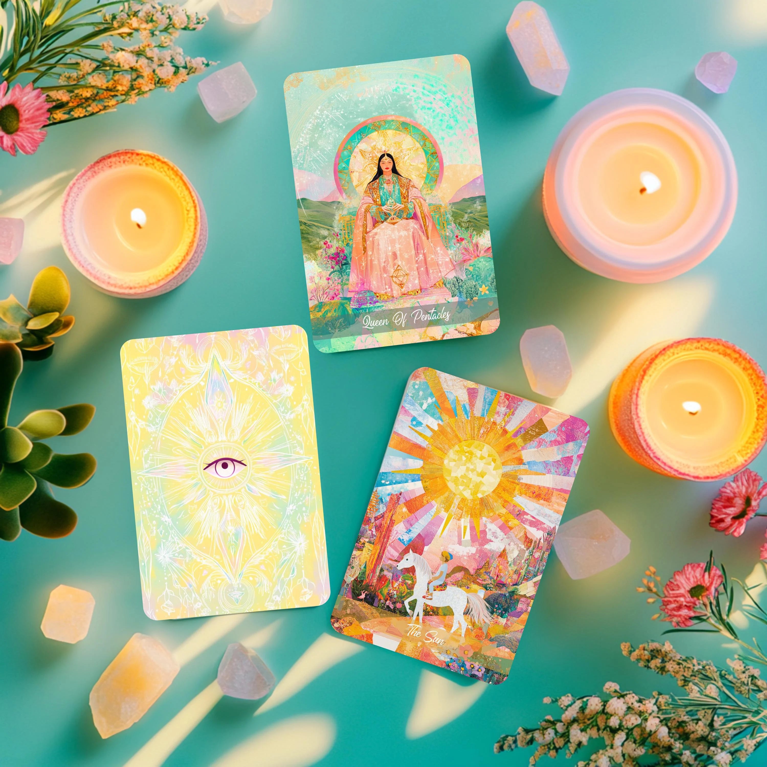 Mystic Fair Tarot Deck with Guidebook: Carnival of Colors