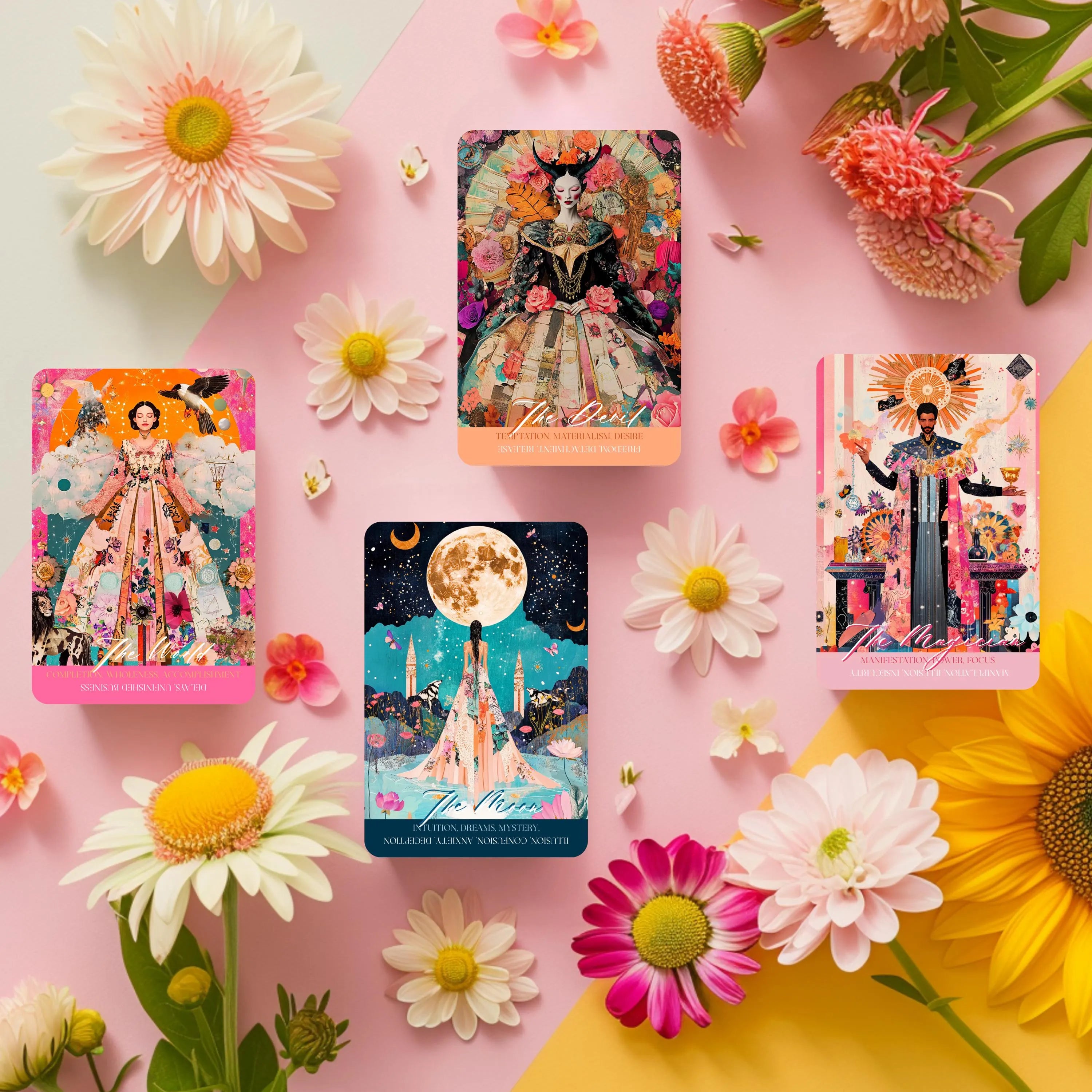 Pastel Visions Tarot Deck with Guidebook: Beginner-Friendly Intuitive Readings