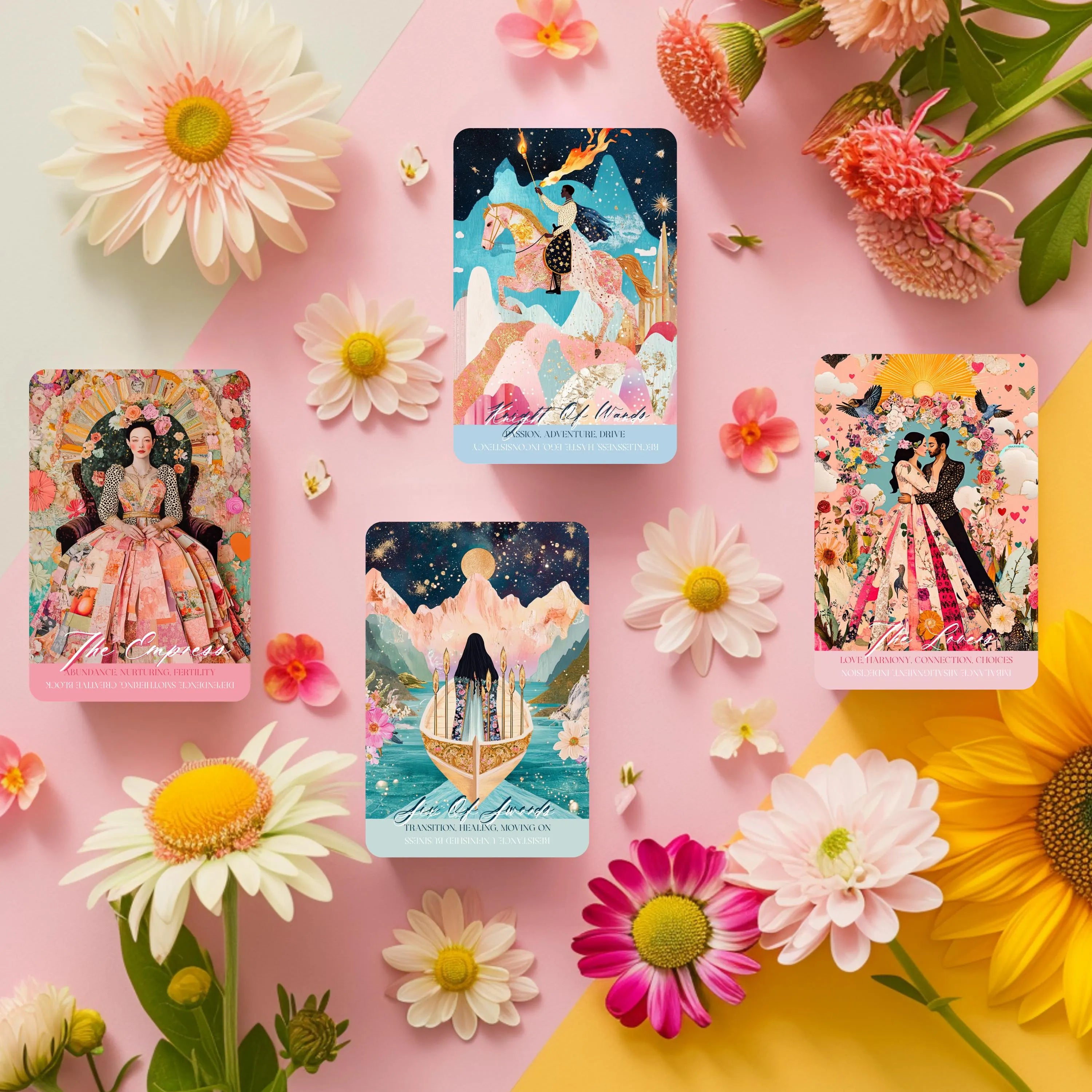 Pastel Visions Tarot Deck with Guidebook: Beginner-Friendly Intuitive Readings